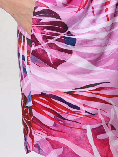 Loap Rózsaszín női mintás ruha LOAP Anuma