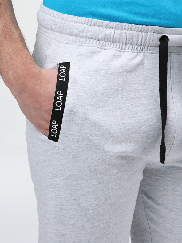 Loap Szürke férfi rövidnadrág LOAP Ewul