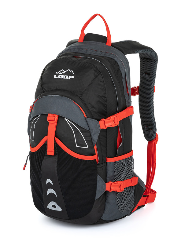 Loap Piros-fekete kerékpáros hátizsák 15 l LOAP Topgate