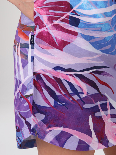 Loap Kék és lila női mintás ruha LOAP Anuma