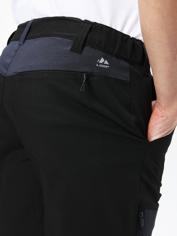 Loap Fekete férfi rövidnadrág LOAP Uzlan