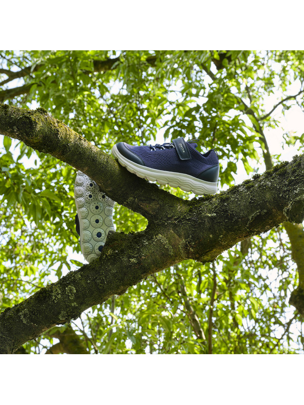 Geox Sötétkék Geox Spherica fiú tornacipő