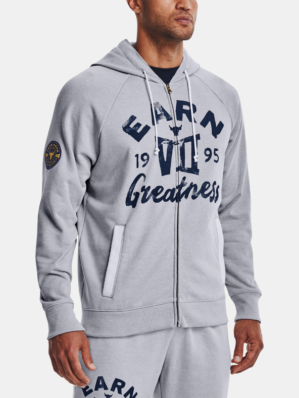 Under Armour Férfi felső Under Armour UA Pjt Rck Hvywght Terry FZ