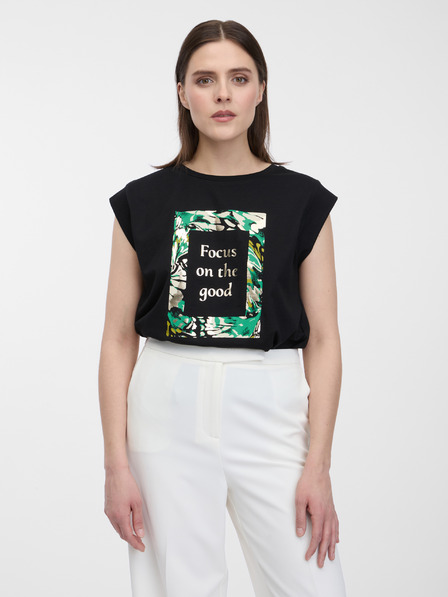 Orsay ORSAY fekete női póló