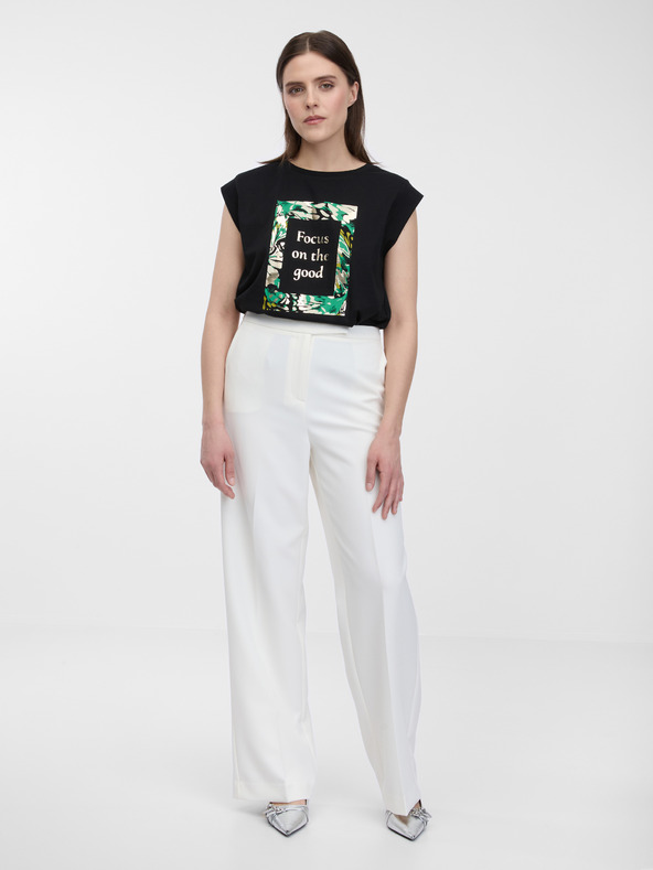 Orsay ORSAY fekete női póló