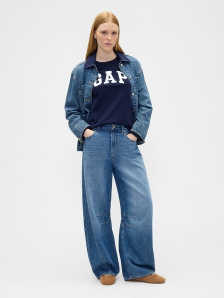 GAP GAP logó v-ss camo arch póló