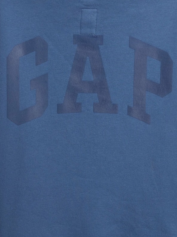 GAP Gyerek pulóver logóval és fleece béléssel GAP