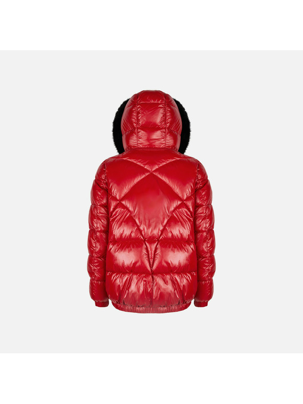 Geox Piros női tollkabát Geox Backsie