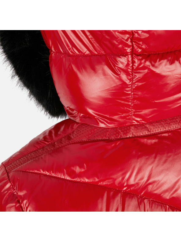 Geox Piros női tollkabát Geox Backsie