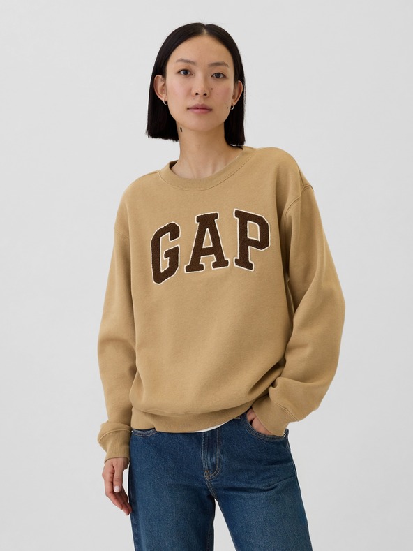 GAP Logós oversized pulóver GAP