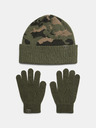 Under Armour Fiú szett Under Armour B Beanie/Glove Combo-GRN