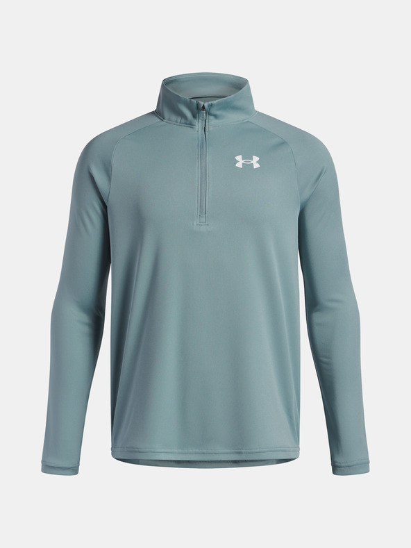 Under Armour Fiú póló Under Armour UA Tech 2.0 1/2 Zip-GRN