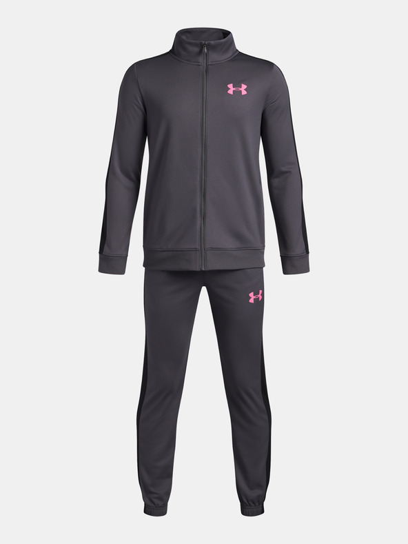 Under Armour Fiú szett Under Armour UA Rival Knit Track Suit-GRY