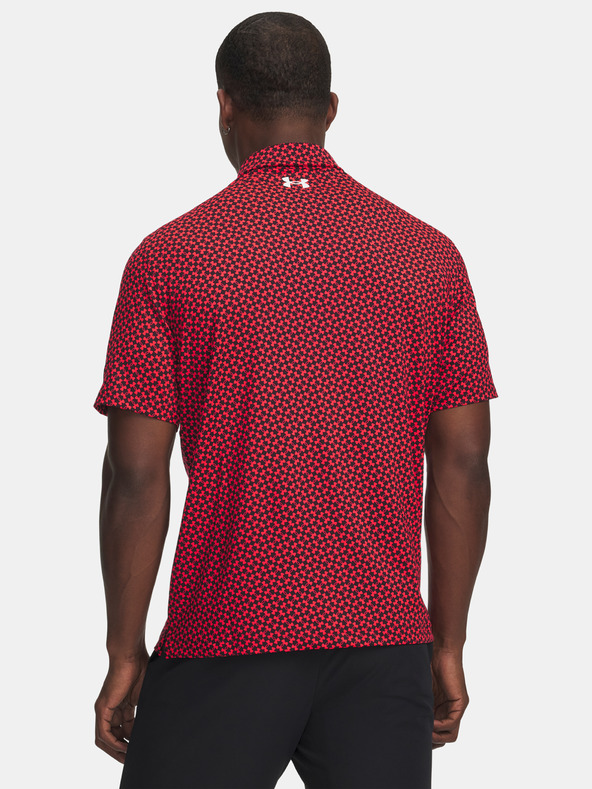 Under Armour Férfi póló Under Armour UA T2G Printed Polo-RED