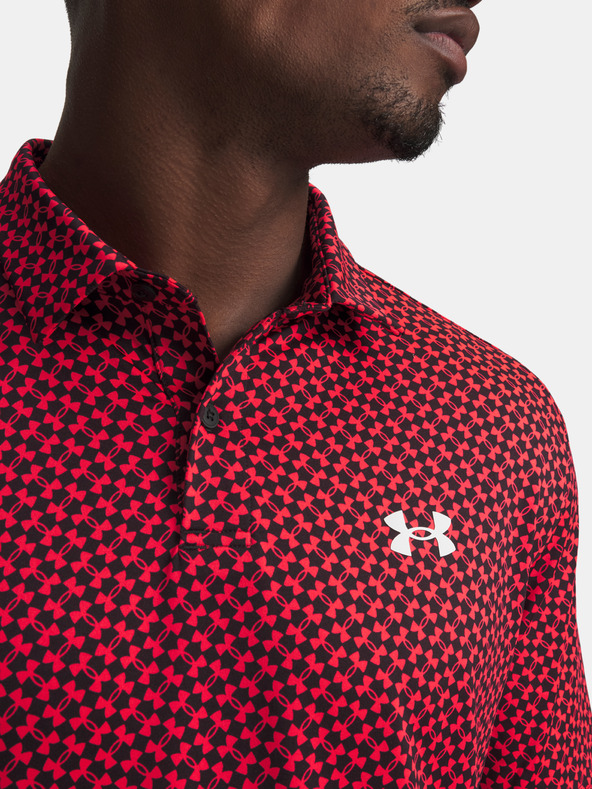Under Armour Férfi póló Under Armour UA T2G Printed Polo-RED