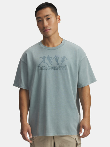 Under Armour Férfi póló Under Armour UA HWT ATHLETES OS SS-GRN