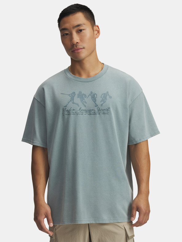 Under Armour Férfi póló Under Armour UA HWT ATHLETES OS SS-GRN