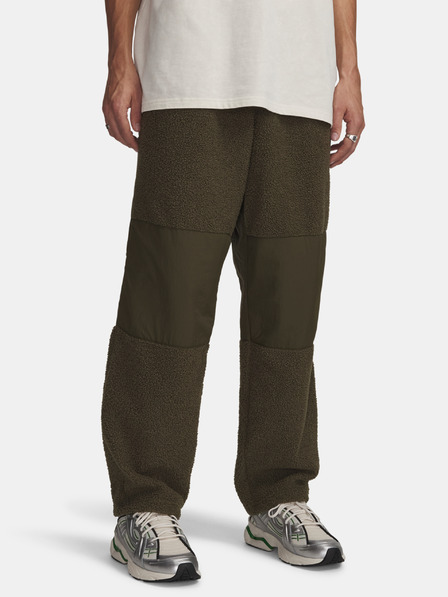 Under Armour Férfi sportnadrág Under Armour UA High Pile Fleece Pants-GRN