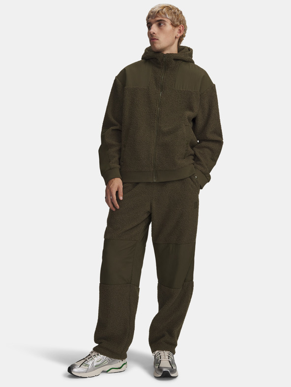 Under Armour Férfi sportnadrág Under Armour UA High Pile Fleece Pants-GRN