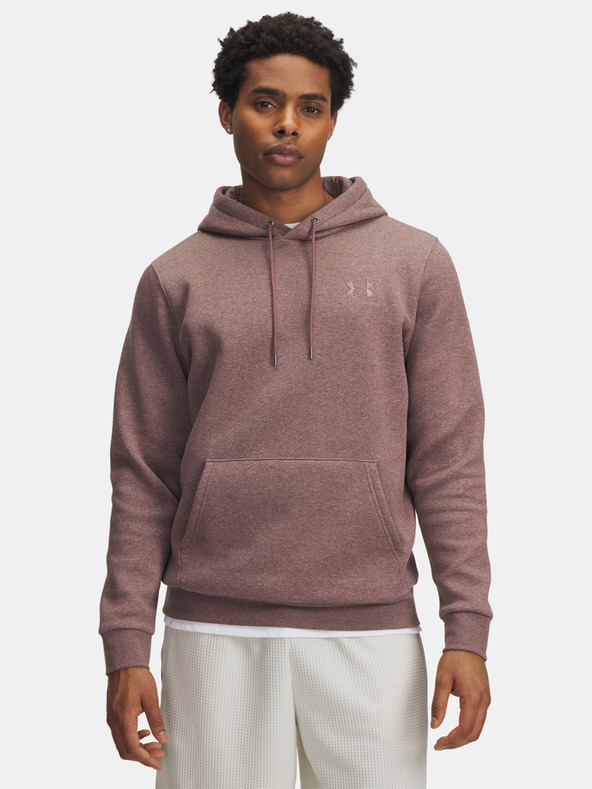 Under Armour Férfi felső Under Armour UA Icon Fleece Hoodie-BRN
