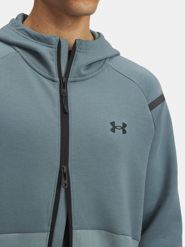 Under Armour Férfi felső Under Armour UA Unstoppable Flc FZ HD EU-BLU