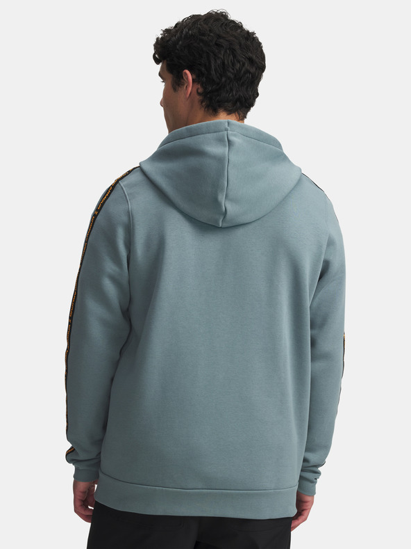 Under Armour Férfi felső Under Armour UA Icon Fleece FZ Taping-BLU