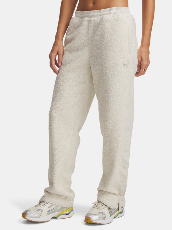 Under Armour Női sportnadrág Under Armour UA High Pile Fleece Pants-WHT