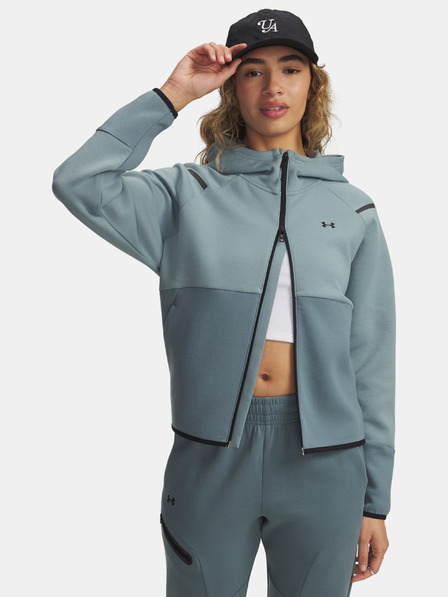 Under Armour Női felső Under Armour Unstoppable Fleece FZ-GRN