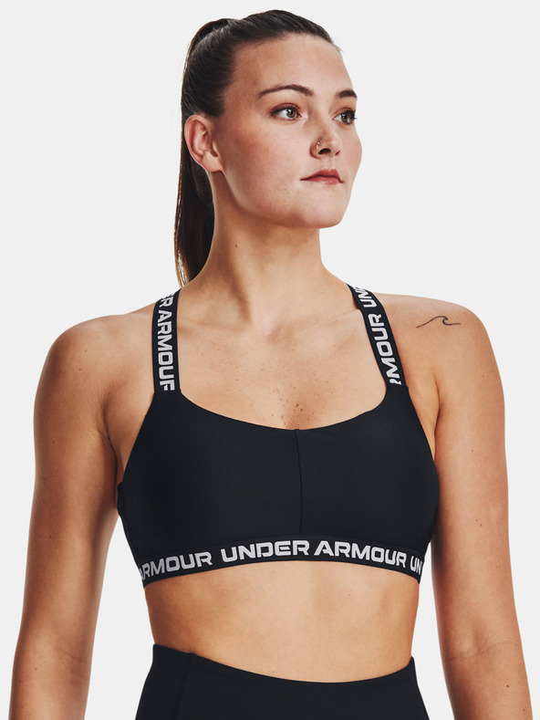 Under Armour Női melltartó Under Armour UA Crossback Strappy Low-BLK