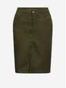 Orsay ORSAY khaki színű rövid ceruzaszoknya