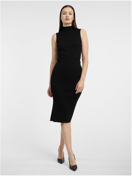 Orsay ORSAY fekete női pulóver szoknya