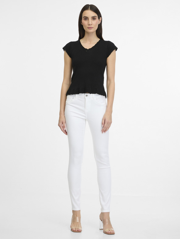 Orsay ORSAY fehér skinny fit női farmer