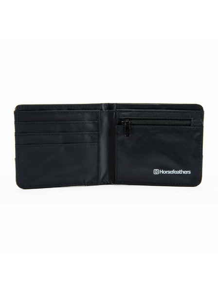 Horsefeathers Terry pénztárca - fekete