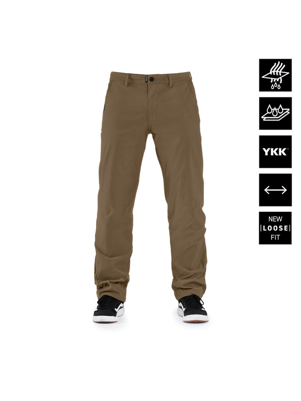 Horsefeathers Vízálló rugalmas nadrág Reverb Loose - sivatagi