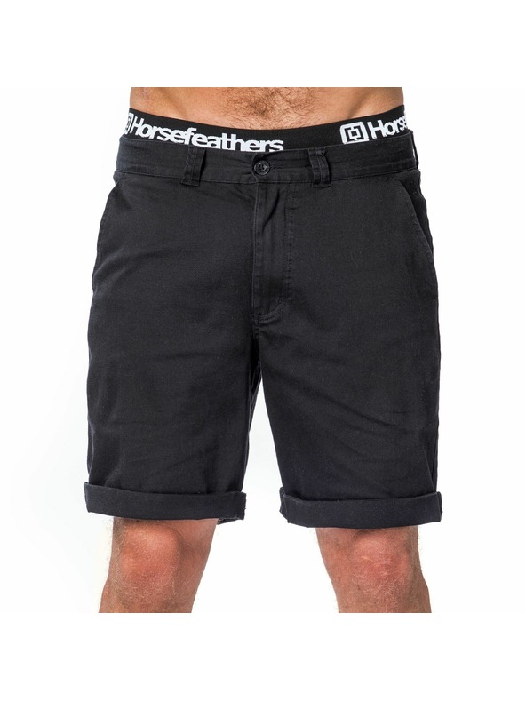 Horsefeathers Macks rövidnadrág - fekete