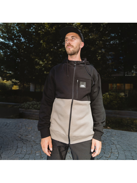 Horsefeathers Vick pulóver - fekete/tópusz