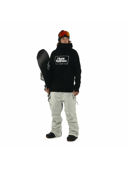 Horsefeathers Sherman pulóver - fekete