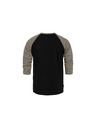 Horsefeathers Rollin Raglan póló - fekete/taupe