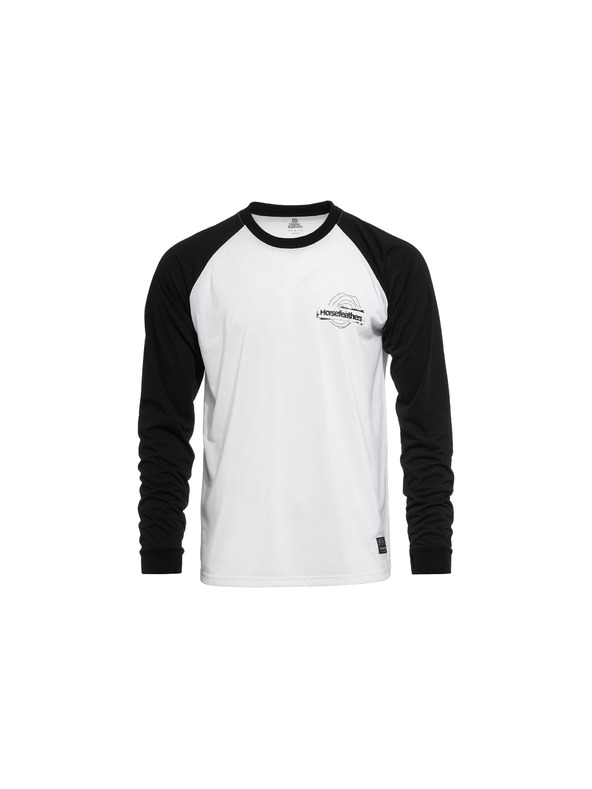 Horsefeathers Shank hosszú ujjú póló - fehér