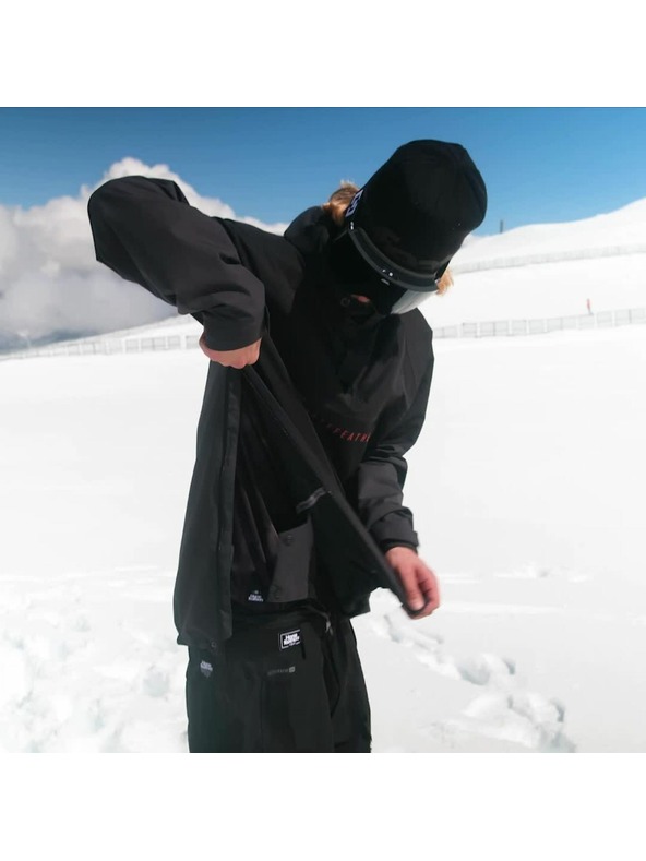 Horsefeathers Donnie dzseki - fekete/fantom