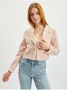 Orsay ORSAY világos roszaszín női tweed blézer