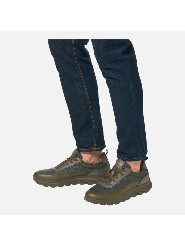 Geox Khaki színű férfi Geox Spherica tornacipő