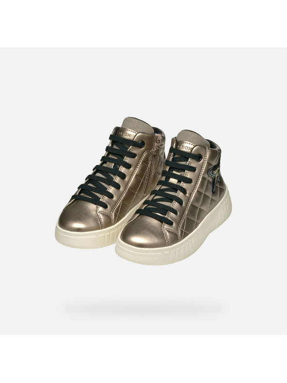 Geox Fekete lányka sportcipő Geox Mikiroshi