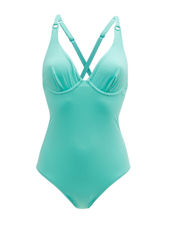 Orsay ORSAY türkizkék egyrészes női fürdőruha