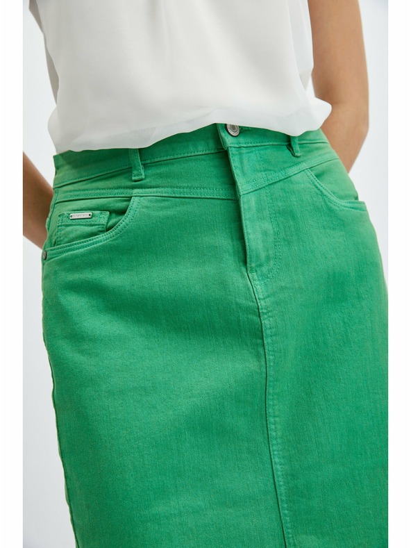 Orsay ORSAY zöld női farmerszoknya