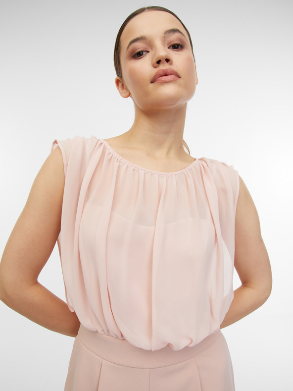 Orsay ORSAY világos rózsaszín női kezeslábas