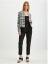 Orsay ORSAY fekete-fehér kockás női blézer