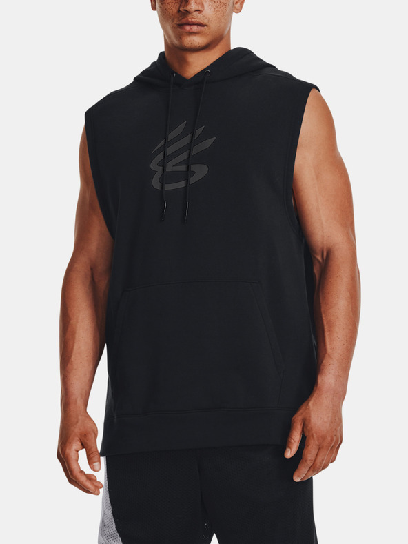Under Armour Férfi felső Under Armour Curry Fleece SLVLS Hoodie