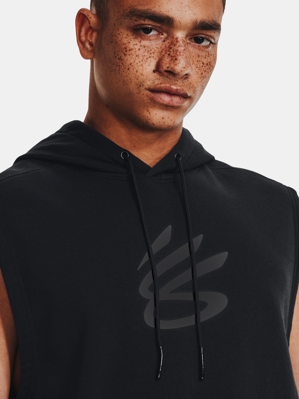 Under Armour Férfi felső Under Armour Curry Fleece SLVLS Hoodie