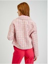 Orsay ORSAY rószaszín kockás női blézer